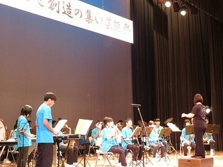 【笹間神楽・吹奏楽部】川根地区文化祭に出演しました。6