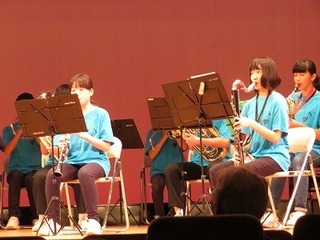 【笹間神楽・吹奏楽部】川根地区文化祭に出演しました。9